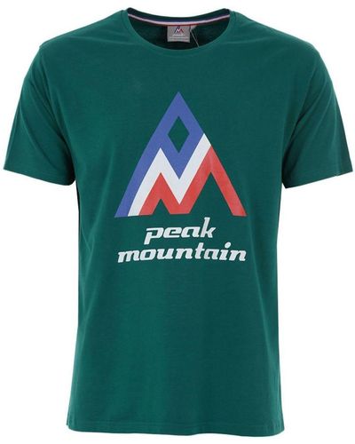 Peak Mountain T-shirt T-shirt manches courtes CIMES - Vert