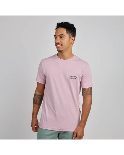Oxbow T-shirt Tee shirt manches courtes graphique TAAPUNA - Rose