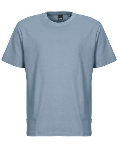 Only & Sons T-shirt ONSFRED - Bleu