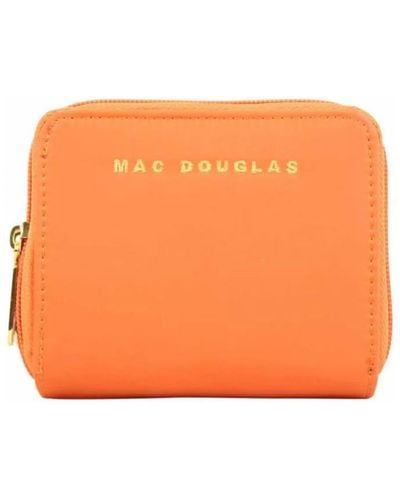 Mac Douglas Sac à main Porte monnaie toile nylon orange