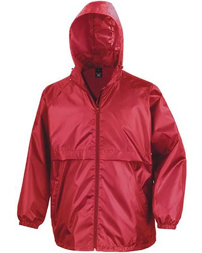 Result Headwear Coupes vent Windcheater - Rouge