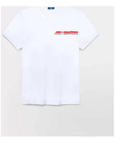 Tbs T-shirt LABELTEE - Blanc