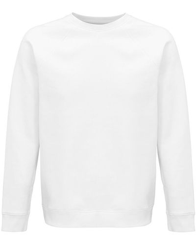Sol's Sweat-shirt Space - Blanc