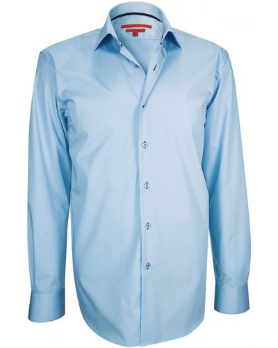 Andrew Mc Allister Chemise chemise mode newport bleu