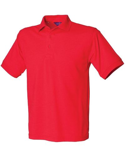 Henbury T-shirt H400 - Rouge