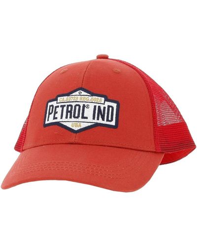 Petrol Industries Casquette Men accesoires cap - Rouge