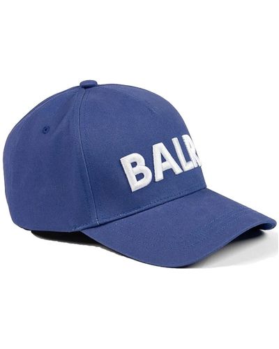 BALR Casquette Classic Embro Cap - Bleu