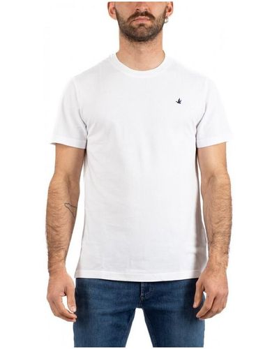 Brooksfield T-shirt T-SHIRT HOMME - Blanc