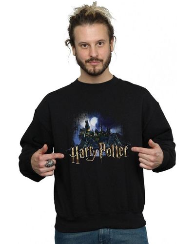 Harry Potter Sweat-shirt Hogwarts Castle - Noir