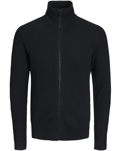 Jack & Jones Sweat-shirt Perfect Knit Zip Cardigan - Noir