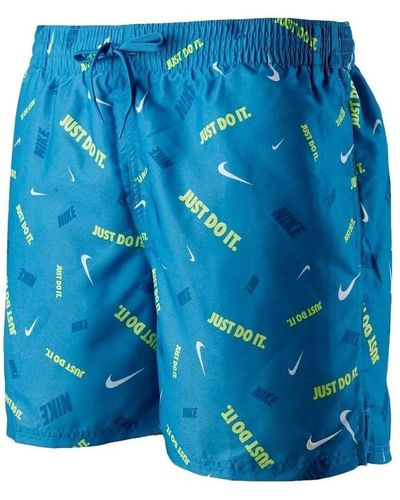 Nike Maillots de bain BAADOR HOMBRE SWIM LOGOFETTI LAP 5 NESSB591 - Bleu