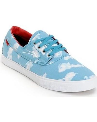 Lakai Chaussures de Skate CAMBY cloud canvas - Bleu