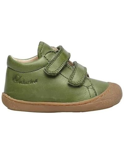 Naturino Derbies Chaussures premiers pas en cuir COCOON VL - Vert