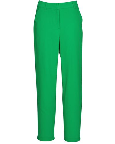 Vero Moda Pantalon VMZELDA H/W STRAIGHT PANT EXP NOOS - Vert