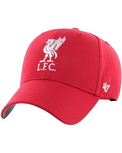 '47 Casquette Liverpool FC Raised Basic Cap - Rouge