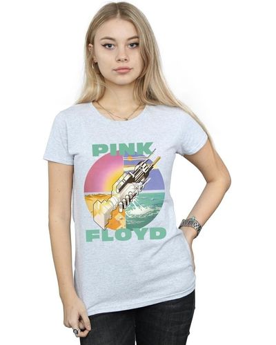 Pink Floyd T-shirt Wish You Were Here - Bleu
