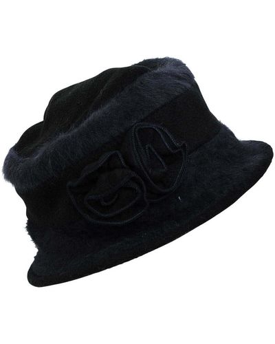 Chapeau-Tendance Chapeau Chapeau cloche bi color ANNA - Noir