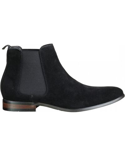 Uomo Design Boots Bottine habillées - Noir