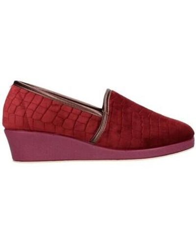 Doctor Cutillas Chaussons 4655 Mujer Burdeos - Rouge