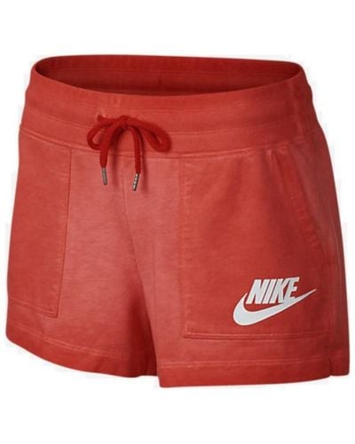 Nike Short 802553 - Rouge