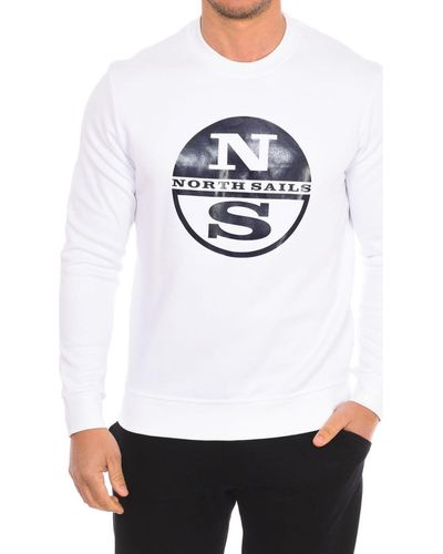 North Sails Sweat-shirt 9024130-101 - Blanc