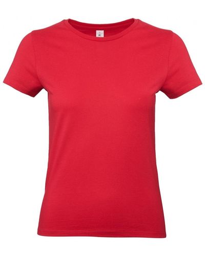 B And C T-shirt E190 - Rouge