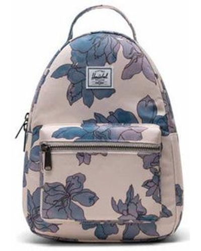 Herschel Supply Co. Sac a dos NovaTM Mini Backpack Moonbeam Floral Waves - Bleu