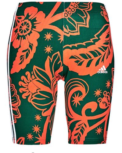 adidas Collants FARM BIKE SHORT - Vert