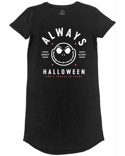 Nightmare Before Christmas T-shirt Always Halloween - Noir