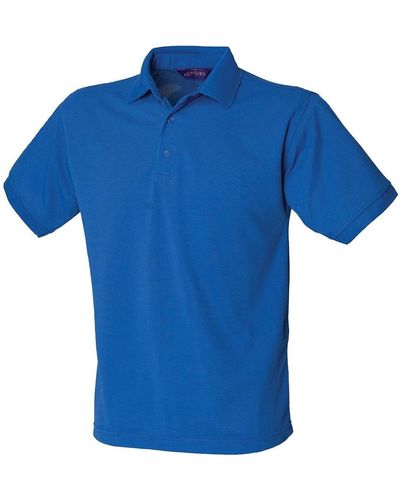 Henbury T-shirt H400 - Bleu