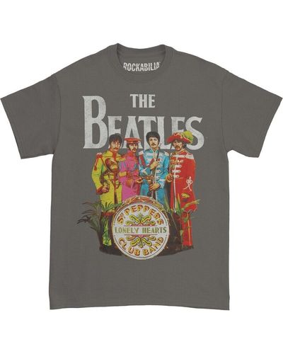 The Beatles T-shirt Sgt Pepper - Gris