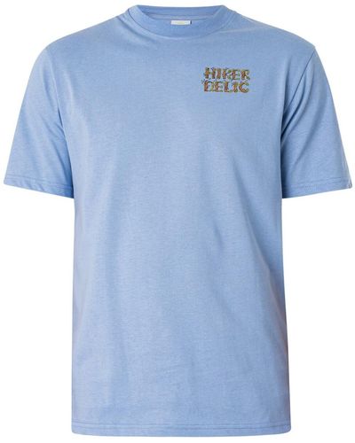 Hikerdelic T-shirt T-shirt tronc - Bleu