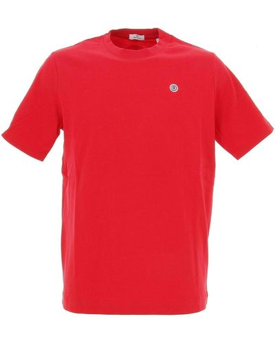 Serge Blanco T-shirt Tee shirt tsc1265p - Rouge