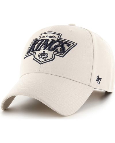 '47 Casquette NHL CAP LA KINGS MVP SNAPBACK BONE - Métallisé