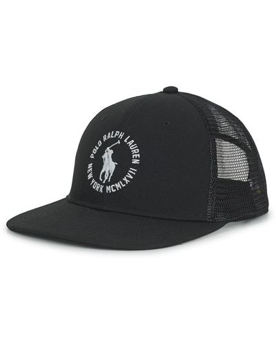Polo Ralph Lauren Casquette HC TRUCKER-CAP-HAT - Noir