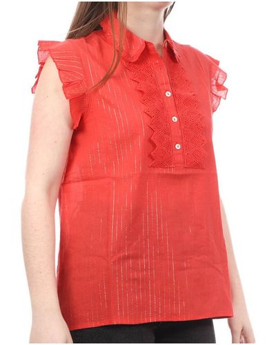 Teddy Smith Blouses 32713884D - Rouge