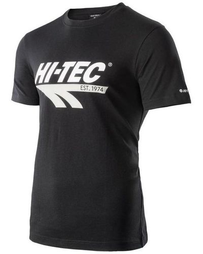 Hi-Tec T-shirt Retro - Noir