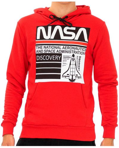 NASA Sweat-shirt -NASA59H - Rouge