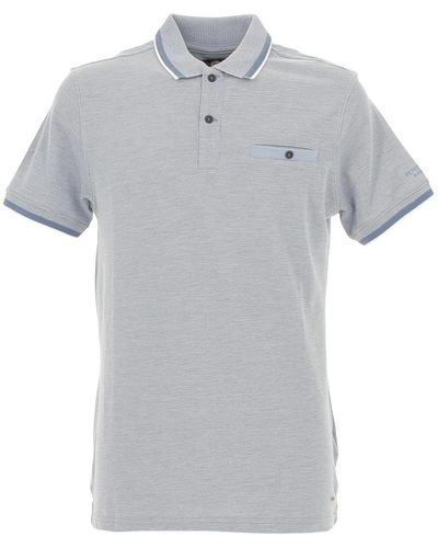 Petrol Industries Polo Men polo short sleeve - Gris