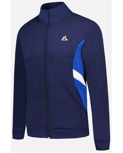 Le Coq Sportif Sweat-shirt SWEAT ZIPPÉ HOMME - Bleu