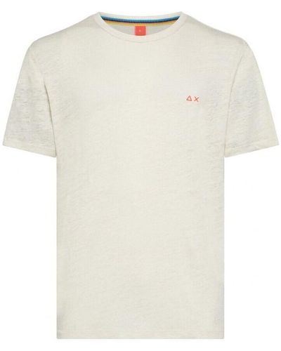 Sun 68 T-shirt T-Shirt Lin Uni SS - Neutre