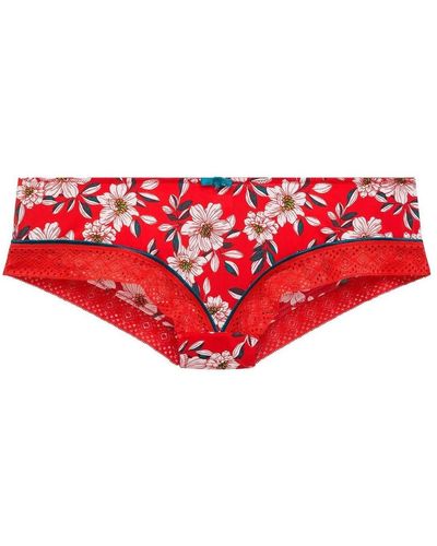 Pommpoire Shorties & boxers Shorty rouge Incendie