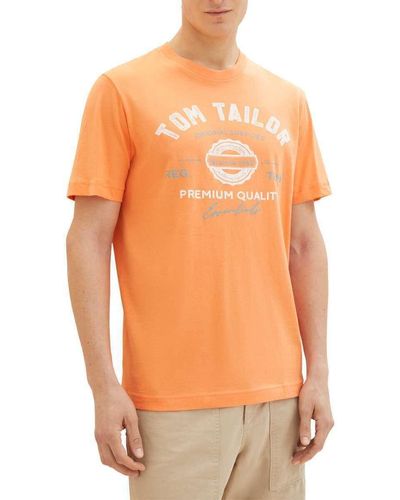 Tom Tailor T-shirt 162735VTPE24 - Orange