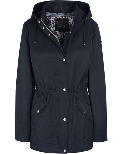 Geox Manteau Manteaux - Bleu