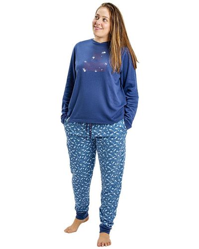 Munich Pyjamas / Chemises de nuit MUDP0200 - Bleu