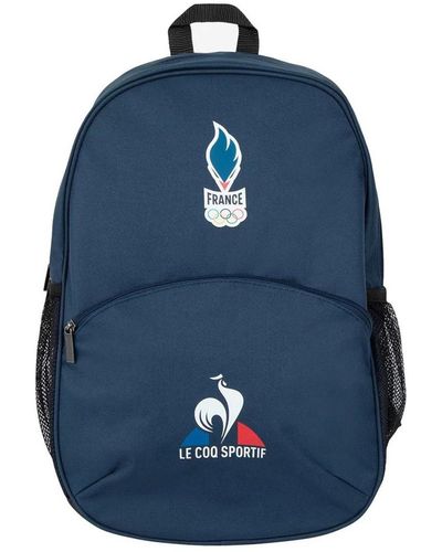 Le Coq Sportif Sac a dos JO France 2022 Backpack - Bleu