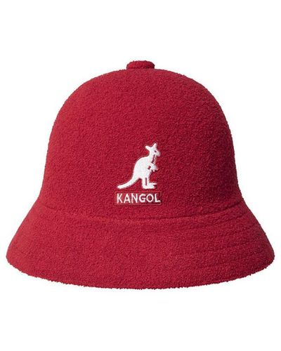 Kangol Chapeau Big Logo Casual / Rouge