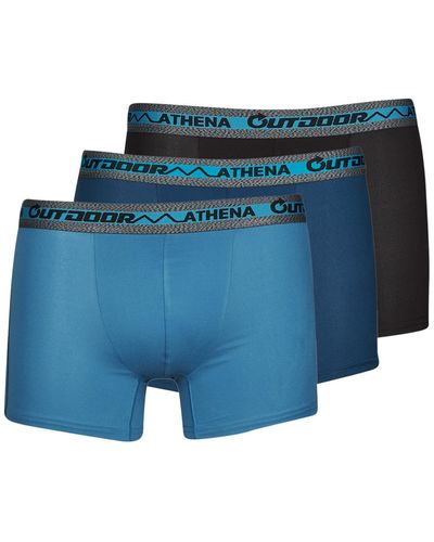 Athena Boxers OUTDOOR X3 - Bleu