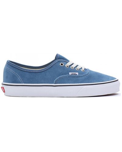 Vans Chaussures de Skate Authentic corduroy - Bleu