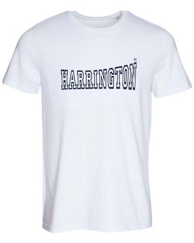 Harrington T-shirt T-shirt blanc